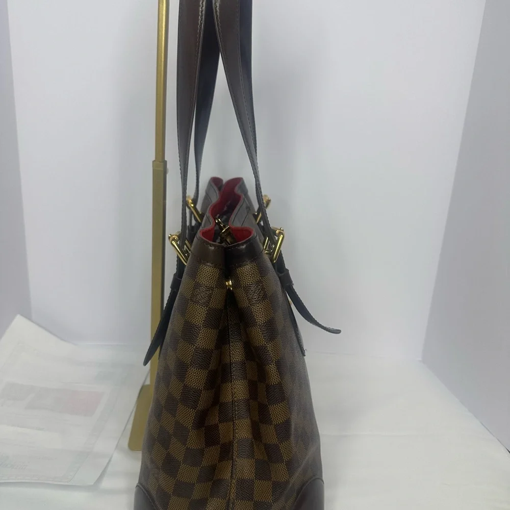 Louis Vuitton Hampstead Handbag Damier MM - Picture 5 of 16